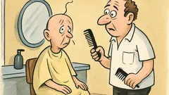 Vtip: Přijde paní ke kadeřníkovi se třemi vlasy