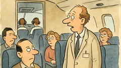 Vtip: Je na palubě lékař?