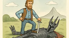 Vtip: Pán prstenů s Chuckem Norrisem