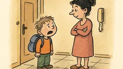 Vtip: Přijde chlapeček ze školky domů…