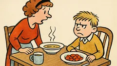 Vtip: Maminka se ptá Jirky: Proč nejíš polévku?