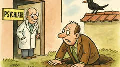 Vtip: Pán v léčebně věří, že je žížala