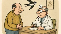 Vtip: Pane doktore, syn je vlaštovka…