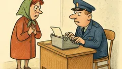 Vtip: Žena přijde na stanici: muž zmizel