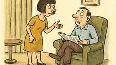 Vtip: „Ničeho sis nevšiml?“