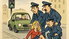 Vtip: Jednou srazilo auto blondýnku…