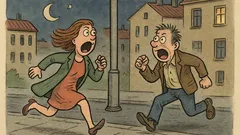 Vtip: Žena přede mnou zrychlila…