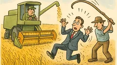 Vtip: Rozdíl mezi obilím a vládou?