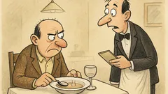 Vtip: Pane vrchní, v polévce mám tři vlasy!