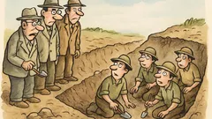 Vtip: Během vykopávek našli archeologové archeology