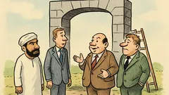 Vtip: Evropská komise staví bránu tisíciletí