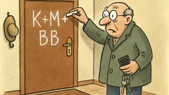 Vtip: Na dveře píšu K+M+B…