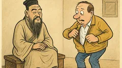 Vtip: Konfucius: „Co hledáš, je v tobě…“