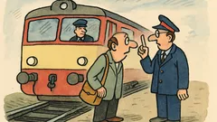 Vtip: Pane průvodčí, jede ten vlak na Písek?