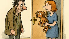 Vtip: Zazvoní divný chlap u dveří…