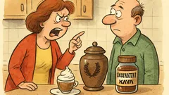 Vtip: Manželka křičí: Pepo, kam dáváš kávu?