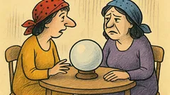 Vtip: Potkají se dvě jasnovidky...