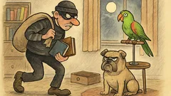 Vtip: Přijde zloděj do bytu…