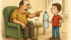 Vtip: Otec: Synku, dones mi colu