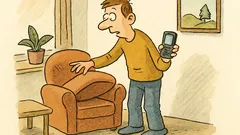 Vtip: Mámo, hledám mobil…