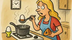 Vtip: Blondýnka vařila vejce na měkko…