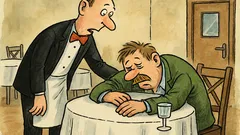 Vtip: V restauraci budí číšník hosta…