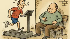 Vtip: Než chodit do fitness nárazově…