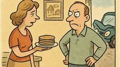 Vtip: Udělala jsem ti palačinky za omluvu