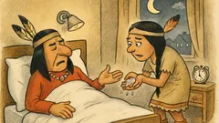 Vtip: Indiánský náčelník poprvé v hotelu