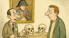 Vtip: V muzeu ukazují Napoleonovu lebku…