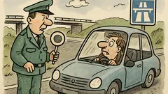 Vtip: Policista zastaví řidiče bez známky