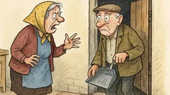 Vtip: Babka pošle dědka do sklepa