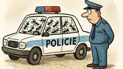 Vtip: Kolik se do policejního auta vejde mravenců?