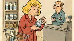 Vtip: Proč blondýnka otevírá jogurt v obchodě?