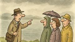 Vtip: Průvodce říká turistům u jezera…