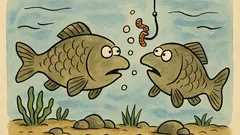 Vtip: Baví se dva kapři o večeři…