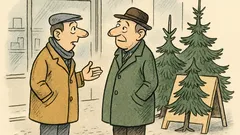 Vtip: Tak jaký letos vánoční stromeček?