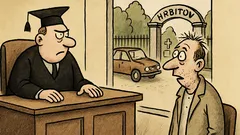 Vtip: U soudu… ukradené auto?