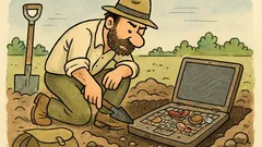 Vtip: Až za tisíc let najdou můj notebook