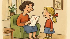 Vtip: Představ si, mami, bez chyby!