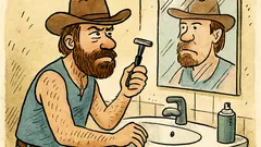 Vtip: Víte, proč má Chuck Norris plnovous?