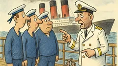 Vtip: Přijde kapitán Titaniku k námořníkům…