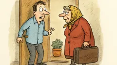 Vtip: Tchyně přijede na návštěvu…