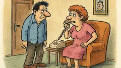 Vtip: Manžel prý spal u kamaráda…