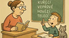 Vtip: Paní učitelka dá Pepíčkovi úkol…