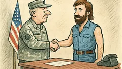 Vtip: USA ušetří miliardy s Chuckem Norrisem