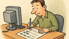 Vtip: Webmaster vyplňuje dotazník… barva očí?