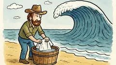 Vtip: Chuck Norris pral v oceánu…