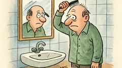 Vtip: Co zastaví padání vlasů?