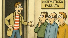 Vtip: Přijde chlap na matematickou fakultu…